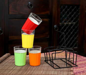 Tapri Glasses - Holi Colour