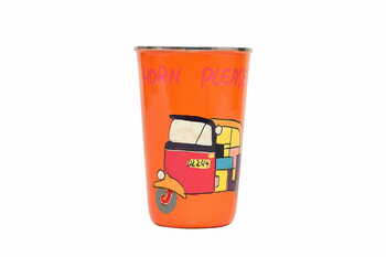 Steel Tumbler Big - Auto Orange