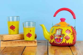 Kettle Set - Hamsa