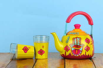 Kettle Set - Hamsa