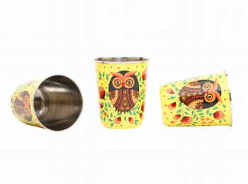 Steel Tumbler Small-ELEPHANT STAR-Yellow ( set of 3 )